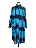 Unbranded 100% Polyester Tie-dye Blue Casual Dress Size 5X - photo 1