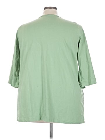 Woman Within 3/4 Sleeve T-Shirt (view 2)