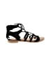 Crown Vintage Black Sandals Size 8 1/2 - photo 1