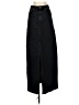 ASOS Design Solid Black Denim Skirt Size 2 - photo 1