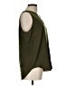 Maurices 100% Polyester Green Sleeveless Blouse Size L - photo 4