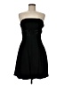 ECI Solid Black Cocktail Dress Size 6 - photo 1
