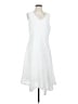 Dana Buchman White Casual Dress Size M - photo 1
