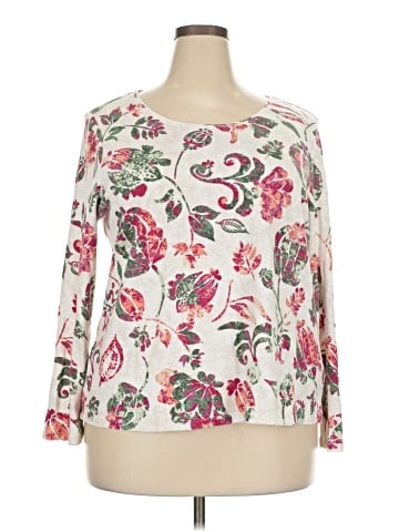 Style&Co Long Sleeve Blouse (view 1)