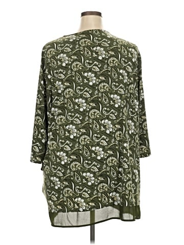 Catherines 3/4 Sleeve Blouse (view 2)