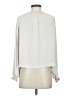 Gap 100% Polyester Ivory Long Sleeve Blouse Size XS - photo 2