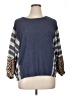 Lovely Melody Blue 3/4 Sleeve Top Size XL - photo 1