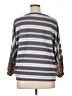 Lovely Melody Blue 3/4 Sleeve Top Size XL - photo 2