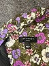 Talbots 100% Cotton Floral Purple Short Sleeve Blouse Size Lg Petite - photo 7