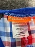 Nickelodeon Checkered-gingham Blue Board Shorts Size 0-3 mo - photo 3