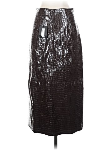 River Island Faux Leather Skirt (view 2)