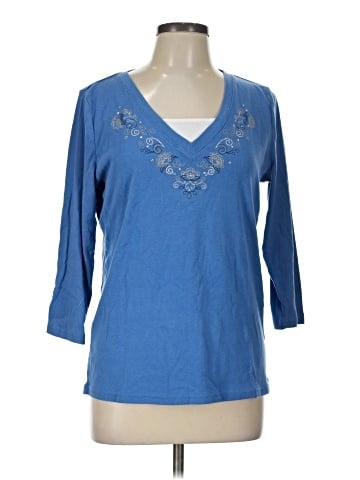 Basic Editions 3/4 Sleeve T-Shirt (view 1)