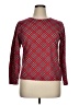 Talbots Argyle Red Long Sleeve Top Size XL Petite - photo 1