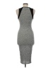 May Pink Solid Gray Casual Dress Size M - photo 2