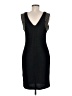 H&M 100% Polyester Black Cocktail Dress Size M - photo 2