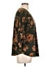 Beacon Floral Brown 3/4 Sleeve Blouse Size L - photo 4