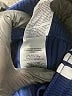 Adidas 100% Recycled Polyester Solid Blue Athletic Shorts Size 14 - 16 - photo 4