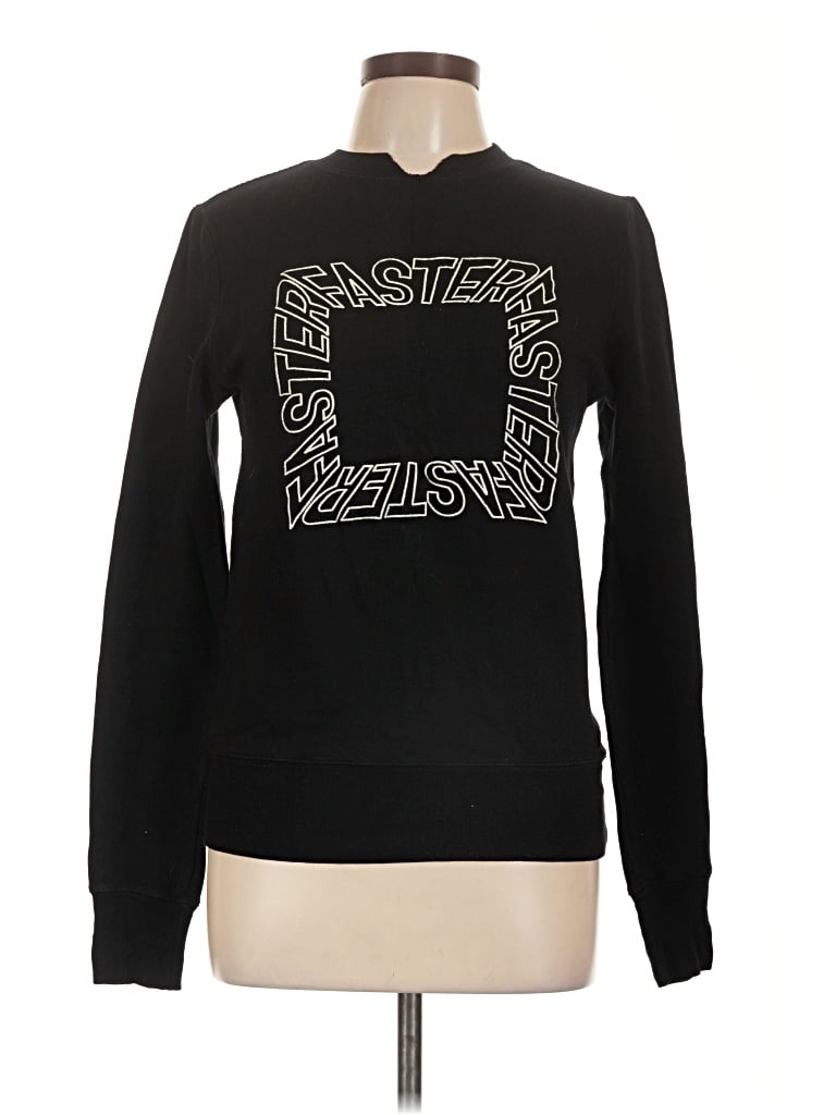 Pre-owned Assorted Brands Sweatshirt In Black