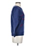 J.Crew 100% Cotton Print Blue Sweatshirt Size XS - photo 4
