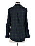 J.Crew 100% Viscose Plaid Green Long Sleeve Button-Down Shirt Size XS - photo 2