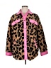 Unbranded 100% Polyester Animal Print Pink Jacket Size XL - photo 1