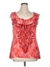 Assorted Brands Red Sleeveless Blouse Size XL - photo 1