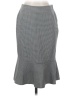 Fabrizio Gianni Houndstooth Gray Formal Skirt Size 4 - photo 1
