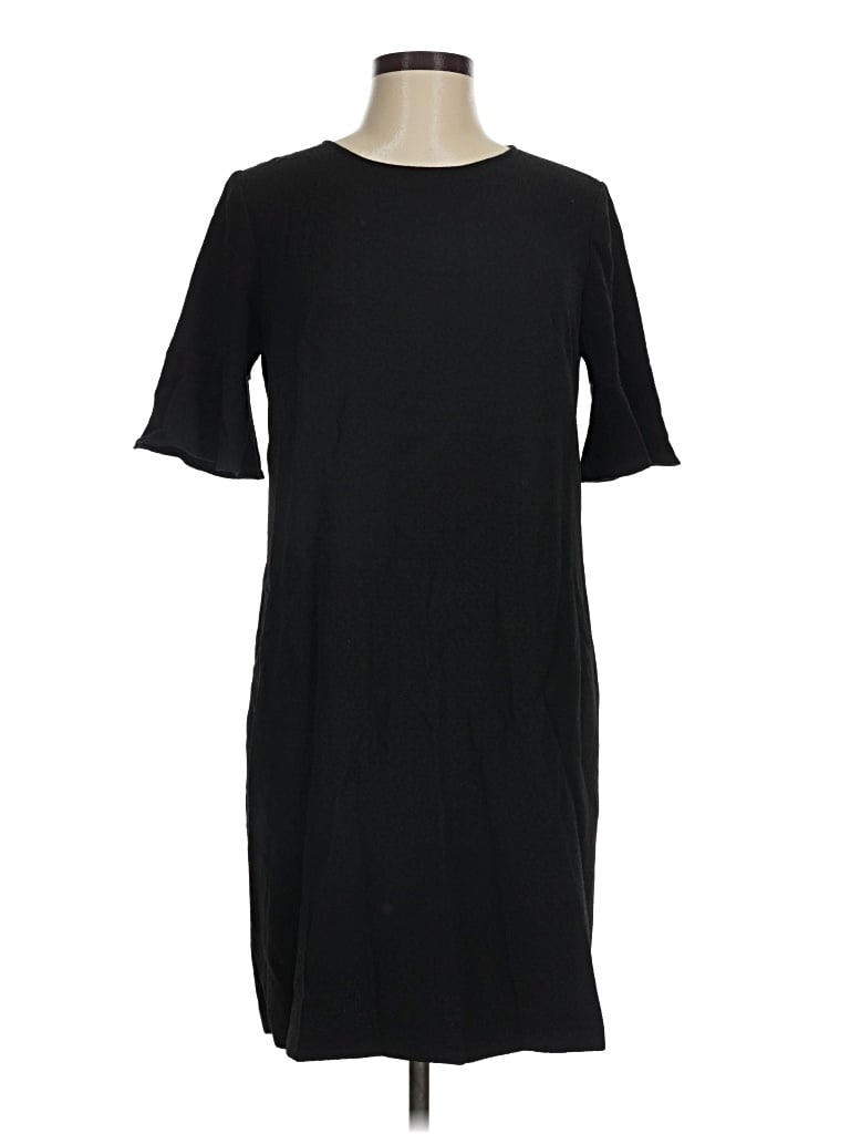 Pre-owned Ann Taylor Loft Casual Dress In Black