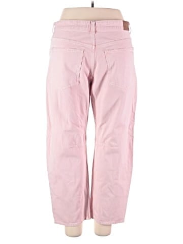 Madewell The Darted Barrel-Leg Jean in Garment-Dyed Denim (view 2)