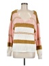 Unbranded Color Block Ivory Pullover Sweater Size M - photo 1