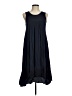 PREMISE 100% Rayon Solid Blue Casual Dress Size M - photo 1