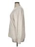 Banana Republic Solid Ivory Wool Pullover Sweater Size XL - photo 5