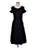 Talbots Chevron-herringbone Black Casual Dress Size M - photo 1