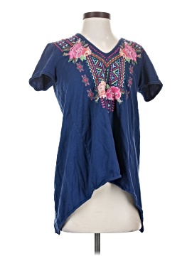 Johnny Was Short Sleeve Blouse