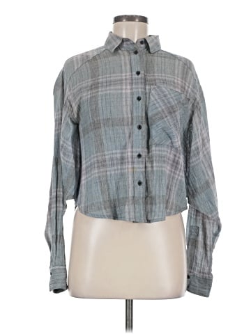 Free People Long Sleeve Button-Down Shirt (view 1)