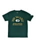 New Balance 100% Polyester Green Active T-Shirt Size 8 - photo 1