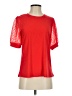 CeCe Red Short Sleeve Top Size S - photo 1