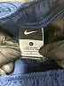 Nike 100% Polyester Color Block Blue Athletic Shorts Size L - photo 3