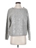 Alice + Olivia 100% Polyester Metallic Silver Pullover Sweater Size XS - photo 1