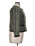 Ann Taylor Tweed Green Blazer Size 14 - photo 4