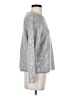 Alice + Olivia 100% Polyester Metallic Silver Pullover Sweater Size XS - photo 4