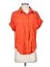 Unbranded Orange Short Sleeve Blouse Size S (estimated) - photo 1