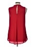 Venus 100% Polyester Red Sleeveless Blouse Size L - photo 2