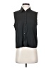Banana Republic 100% Polyester Black Sleeveless Blouse Size S - photo 1