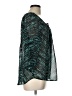 Maurices 100% Polyester Teal 3/4 Sleeve Blouse Size L - photo 4
