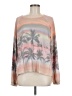 P.J. Salvage Tropical Orange Pullover Sweater Size M - photo 1