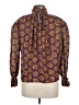 Jordan 100% Polyester Purple Long Sleeve Blouse Size 8 - photo 2