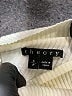 Theory Solid Ivory Turtleneck Sweater Size S - photo 7