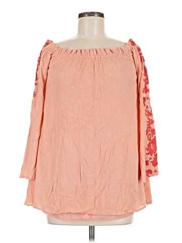 TOBI 3/4 Sleeve Blouse (view 1)