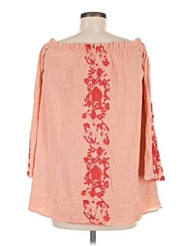 TOBI 3/4 Sleeve Blouse (view 2)